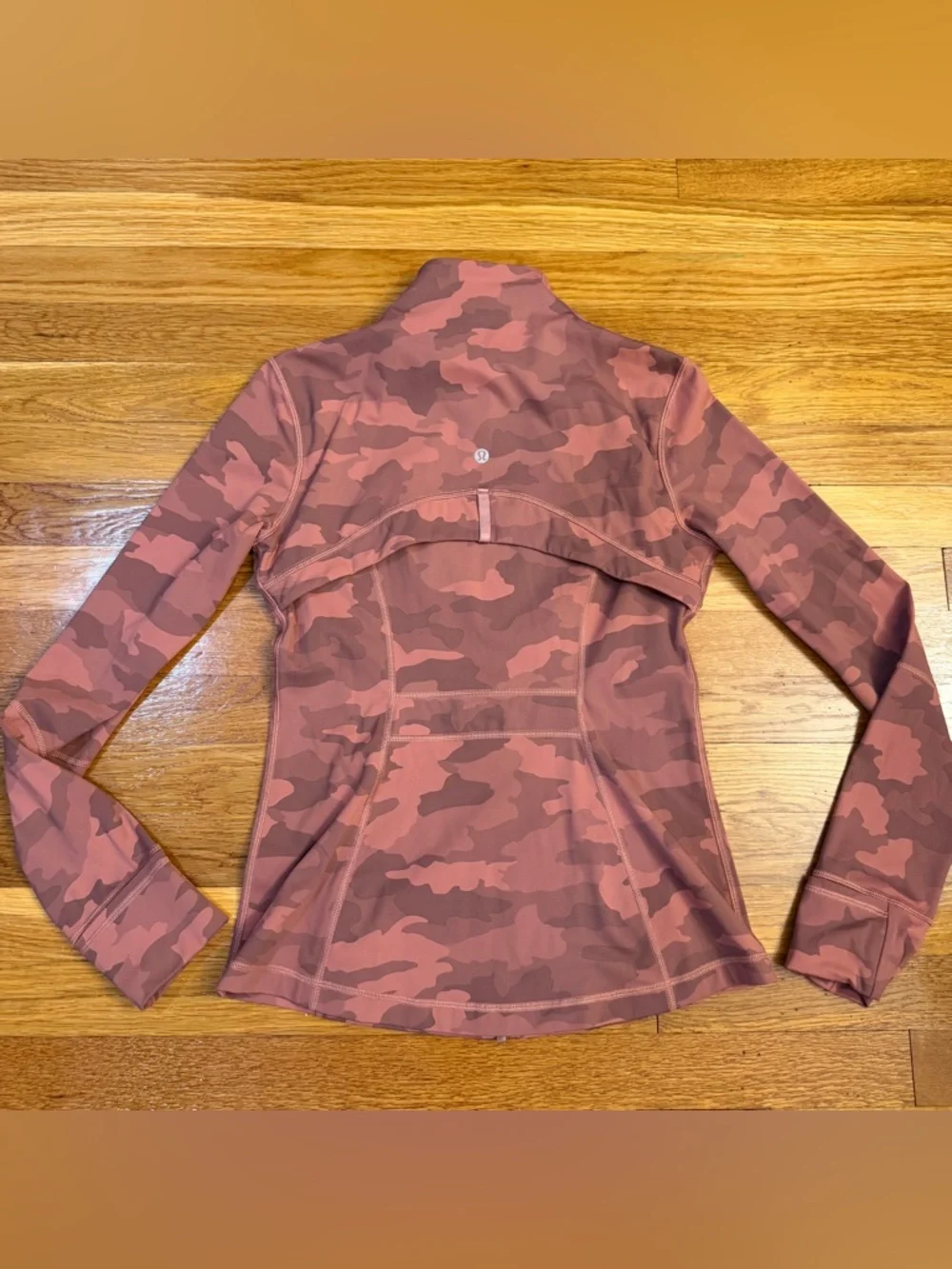 Lululemon Define Jacket Heritage 365 Camo Brier Rose Multi - Size 8 - Picture 5 of 5